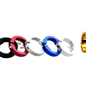 Anello di bloccaggio manubrio in alluminio 8mm per impugnatura mountain bike sicuro