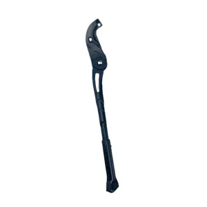 Adjustable aluminum alloy bicycle kickstand 2-hole mount mountain bike side parking stand