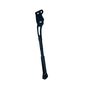 Detailed view of the adjustable aluminum alloy bicycle side kickstand with 2-hole mounting.