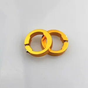 Lega di alluminio 8mm anello bloccaggio manubrio bici presa fissaggio dettaglio parte