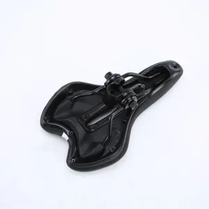 Comfortable bicycle saddle seat black bike cushion shock absorbing cycling accessory new