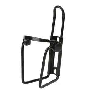 Porte-bidon noir pour vélo de montagne et accessoires d'équipement de cyclisme.