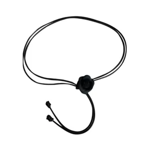 Cinturón cadena de cintura flor camelia negro accesorio vestido elegante minimalista