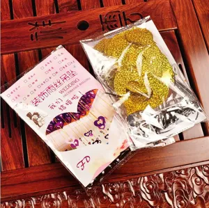 Wedding balloon rain string pendant decoration set with gold sequins for party room layout 100pcs