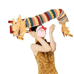 Accessorio di danza del drago di carta cinese tradizionale per fotografia di matrimonio decoro