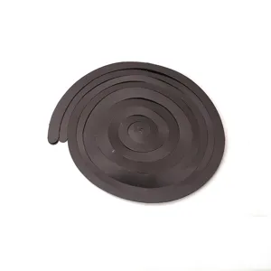 Black spiral hanging swirls decoration for birthday party wedding backdrop celebration.