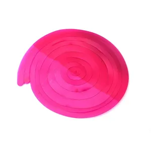 Pink spiral swirl hanging decoration detail, perfect for birthday parties and wedding backdrops.