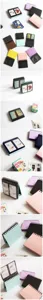 Mini desk calendar style 3 inch photo album for polaroid instax pictures, multi-color.