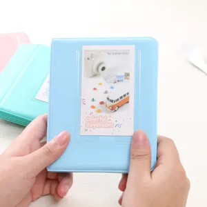 Candy color mini photo album for instax mini 64 pockets pocket pocket album cute photo holder