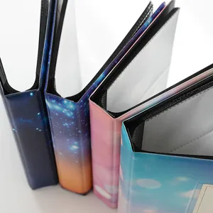 Colorful starry sky polaroid photo album, 3-inch photo and ticket storage collection book!