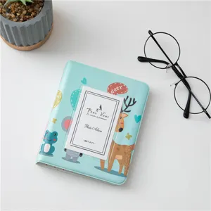 Mini album fotografico da 3 pollici per fototessere polaroid libro raccoglitore copertina DIY carina