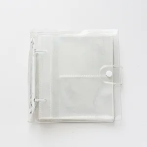 Classeur transparent pailleté pour photocartes 3 pouces mini album photo Polaroid Kpop livre