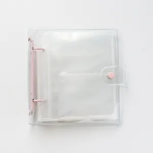 Classeur transparent en PVC pour photocartes mini 3 pouces polaroid carnet de collection