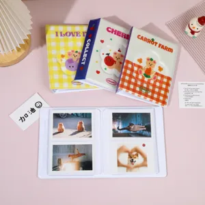 Simpatico raccoglitore di fotocard da 3 pollici album fotografico Kpop mini porta carte per regali!