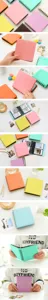 Close-up details of macaron color 3-inch pocket photo albums with spiral binding and design.