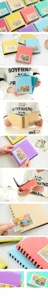Macaron 3-inch mini photo album pocket holder for instax photos spiral bound colorful book