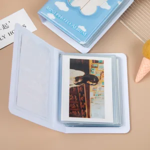 Mini album photo pour images polaroid 3 pouces petit livre de photo porte carte cadeau