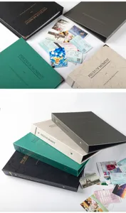 Polaroid 3-inch photo album and vintage movie ticket collection book ticket storage organizer binder