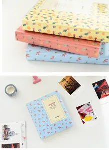 Mini polaroid photo album 3 inch cute card holder insert type sweet style stationery item.