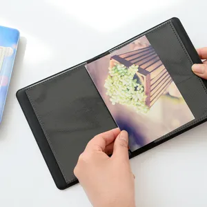 Mini photo album for 3-inch pictures, instax mini film and card storage book organizer.