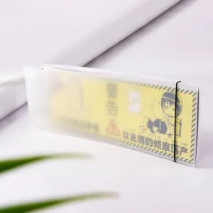 Libro di conservazione per banner idol in PVC trasparente, borsa da collezione per fan.