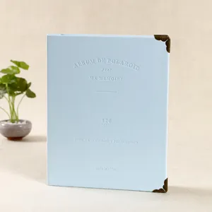 Korean style leather 3 inch polaroid photo album mini pocket insert picture book collection.