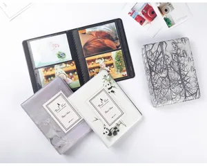 3-inch Polaroid photo album 64 pockets insert type mini instant picture storage book