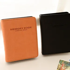 Mini photo album for 3-inch instant photos, insert pocket design, portable memory book.