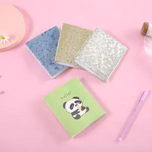 3 inch instax mini photo album sparkly card holder cute panda design 64 pockets collectible book