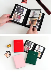 Mini Album Photo Instax 3 Pouces Polaroid Livre De Rangement Couverture Mignonne