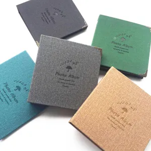 PU Leather Polaroid Photo Album Mini Insert Type Loose Leaf Picture Book Memory Book for Instax Mini Photos