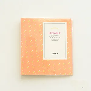 Mini photo album cute rabbit polaroid card holder 3 inch cute plastic storage book