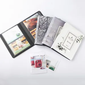 3 inch instax photo album 64 pockets mini picture storage book cute design case insert