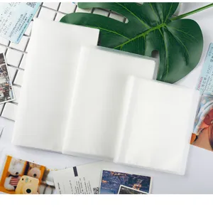 Mini photo album for 3-inch polaroid pictures and ticket collection book storage holder.