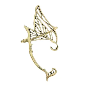Vintage goud elf oor manchet vlinder vleugel fee oorclip sieraden voor vrouwen