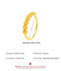 Gotische gouden schedelring van koper met een uniek en opvallend ontwerp voor dagelijks.