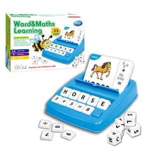Kids Alphabet And Number Matching Early Education Puzzle Spelling Game Toy For Learning