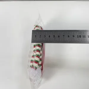 Mini copertura bottiglia di vino Natale cappello sciarpa rosso verde festa decorazione