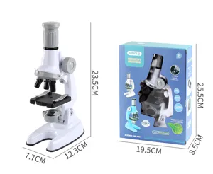 1200X Kids Science Microscope Toy Educational Biological Experiment Science Toy Kit