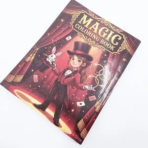 Magic coloring book cartoon magic props children puzzle toy party gift fun interactive 1pc