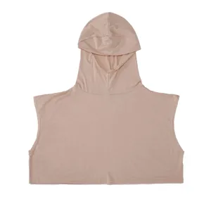 Modal cotton sleeveless hoodie fake collar anti-peep inner wear product detail views