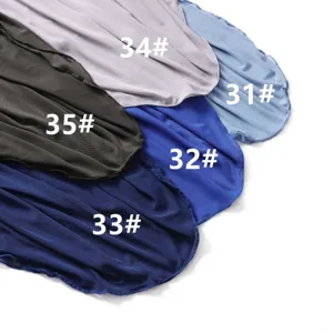 Solid color elastic mesh head wrap breathable lightweight fabric color variant detail view