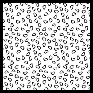 Chiffon Schal Stoff Detail mit sehr elegantem schwarz-weißen Muster für Damen Design.