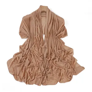 Solid color rhinestone mesh shawl for women, elegant lightweight wrap for summer.