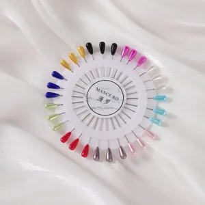 Colorful teardrop pearl head pins wheel sewing positioning pins for clothing styling fixed diy