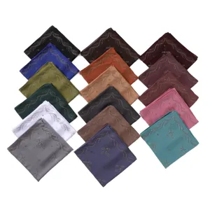 Colorful rhinestone chiffon square scarf Muslim hijab fashion elegant head wrap ladies shawl
