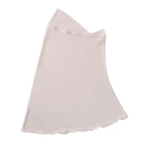 Solid color stretchy mesh pull-on head scarf, lightweight breathable hair wrap cap for daily wear.