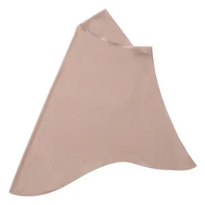 Hijab elastico tinta unita da donna comodo copricapo musulmano indumento quotidiano alla moda
