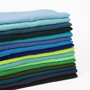 Colorful lightweight solid color chiffon scarves, perfect for travel and daily fashion.