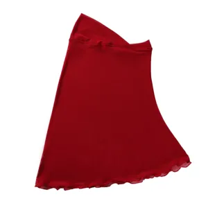 Solid color stretch mesh pull-on head cover, breathable and lightweight daily wear accessory.